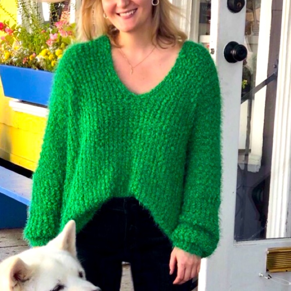 Pol green Sweater, size M